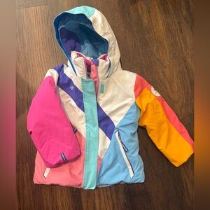 Obermeyer Pink and Blue Jacket